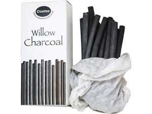 Κάρβουνο ζωγραφικής Coates Willow Charcoal Φ5-7mm μαύρο (1 τεμάχιο)