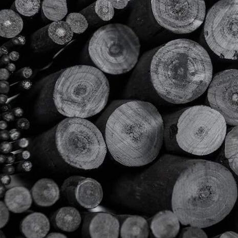 Κάρβουνο ζωγραφικής Coates Willow Charcoal Φ5-7mm μαύρο (1 τεμάχιο)