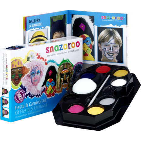 Χρώματα προσώπου Snazaroo Face Painting Fantasy σετ 8 χρώματα + πινέλο