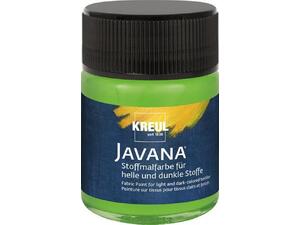 Χρώμα υφάσματος Kreul Javana (σκουρόχρωμο ύφασμα) 50ml Leaf Green (Πράσινο)