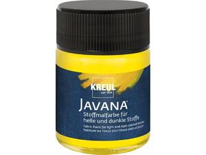 Χρώμα υφάσματος Kreul Javana (σκουρόχρωμο ύφασμα) 50ml Yellow (Yellow)