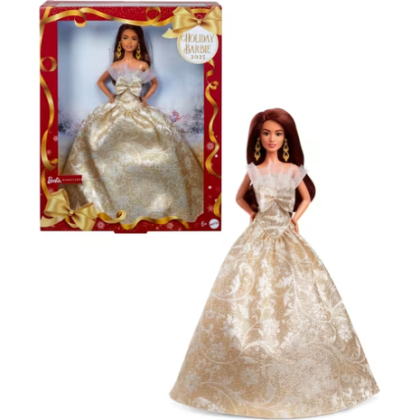 Barbie Holiday 2025 Συλλεκτική Κούκλα - Λατίνα (JBH97)