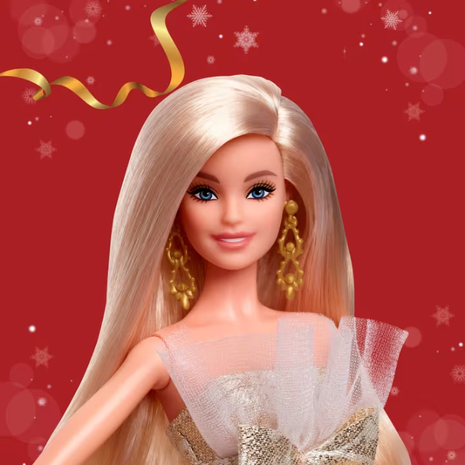 Barbie Holiday 2025 Συλλεκτική Κούκλα - Ξανθιά (JBH95)