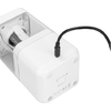 Ξύστρα Deli επιτραπέζια μπαταρίας/usb Φ6.9-8mm 76x76x157mm λευκή