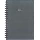 Ημερολόγιο ημερήσιο σπιράλ NEXT Basic 12x17cm 2026 γκρι