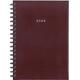 Ημερολόγιο ημερήσιο σπιράλ NEXT Basic 12x17cm 2026 μπορντό