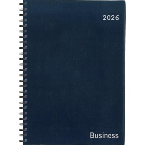 Ημερολόγιο ημερήσιο σπιράλ NEXT Business 24x34cm 2026 μπλε
