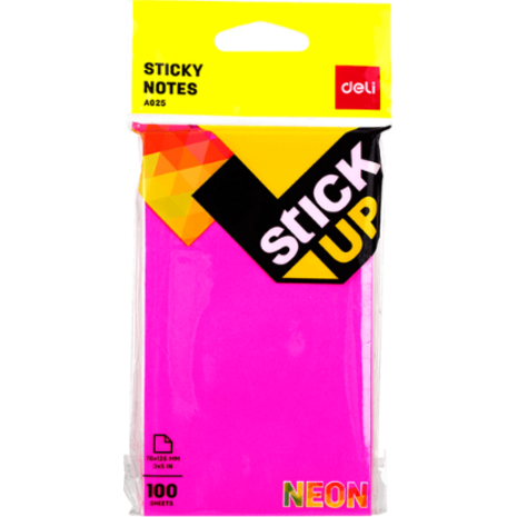 Αυτοκόλλητα χαρτάκια σημειώσεων Deli Stick Up 76x126cm 100φ
