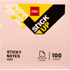 Αυτοκόλλητα χαρτάκια Deli Stick Up 76x76cm 100Φ
