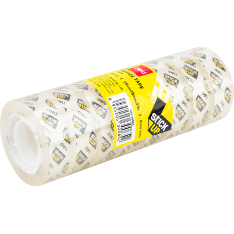 Κολλητική Ταινία (σελοτέϊπ) Deli Stick Up 30065 18mmx27.4m super clear