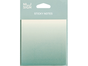 Αυτοκόλλητα χαρτάκια σημειώσεων Deli Nusign ENS357-GR 74x74mm 60 φύλλων Πράσινο (Πράσινο)