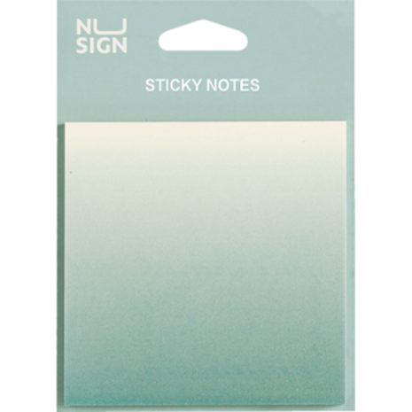 Αυτοκόλλητα χαρτάκια σημειώσεων Deli Nusign ENS357-GR 74x74mm 60 φύλλων Πράσινο (Πράσινο)