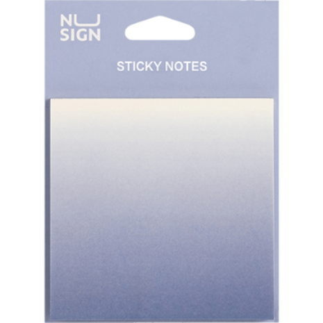 Αυτοκόλλητα χαρτάκια σημειώσεων Deli Nusign ENS357-PP 74x74mm 60 φύλλων Μωβ (Μωβ)