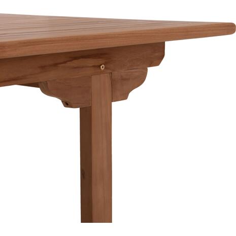 TΡΑΠΕΖΙ ΤΡΑΠΕΖΑΡΙΑΣ ΑΝΟΙΓΟΜΕΝΟ CRANDER HM6376 ΞΥΛΟ TEAK ΣΕ ΦΥΣΙΚΟ 180-240x100x76Υεκ