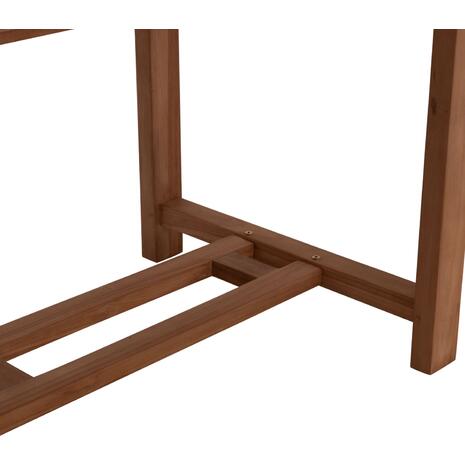 TΡΑΠΕΖΙ ΤΡΑΠΕΖΑΡΙΑΣ ΑΝΟΙΓΟΜΕΝΟ CRANDER HM6376 ΞΥΛΟ TEAK ΣΕ ΦΥΣΙΚΟ 180-240x100x76Υεκ