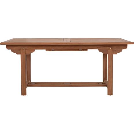 TΡΑΠΕΖΙ ΤΡΑΠΕΖΑΡΙΑΣ ΑΝΟΙΓΟΜΕΝΟ CRANDER HM6376 ΞΥΛΟ TEAK ΣΕ ΦΥΣΙΚΟ 180-240x100x76Υεκ
