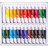 Σετ 24 ακρυλικών χρωμάτων των 12ml Deli color emotion (Διάφορα χρώματα)