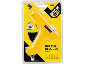 Πιστόλι σιλικόνης για θερμοκόλληση Deli stick up Α50161 11mm & 3 ανταλλακτικά 60W
