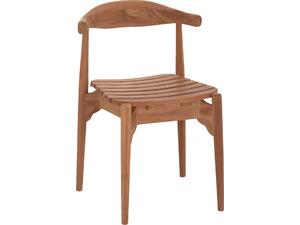 ΚΑΡΕΚΛΑ ΤΡΑΠΕΖΑΡΙΑΣ ΕΞ.ΧΩΡΟΥ DONNY HM6378 ΞΥΛΟ TEAK 52x54x74Υεκ.