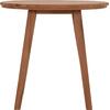 TΡΑΠΕΖΙ ΤΡΑΠΕΖΑΡΙΑΣ ΣΤΡΟΓΓΥΛΟ DANTE HM6379 ΞΥΛΟ TEAK Φ80x75Υεκ.
