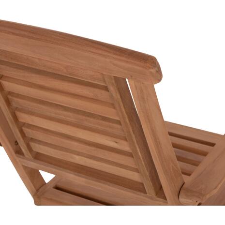 ΠΟΛΥΘΡΟΝΑ ΤΡΑΠΕΖΑΡΙΑΣ ΠΤΥΣΣΟΜΕΝΗ CRANDER HM6377 ΞΥΛΟ TEAK 53x63x90Υεκ. (σετ 2 τεμαχίων)