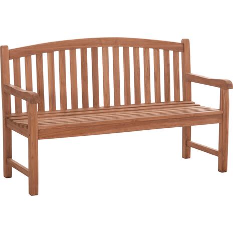 ΠΑΓΚΑΚΙ ΚΗΠΟΥ 3ΘΕΣΙΟ ELENA HM18125 ΞΥΛΟ TEAK--ΦΥΣΙΚΟ 150x61x95Υεκ.