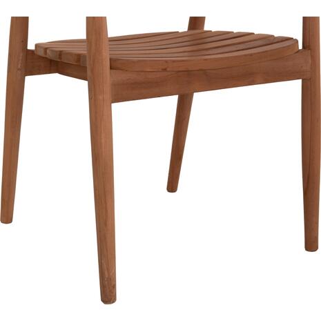 ΠΟΛΥΘΡΟΝΑ ΕΞΩΤΕΡΙΚΟΥ ΧΩΡΟΥ FREM HM18107 ΞΥΛΟ TEAK-ΦΥΣΙΚΟ ΧΡΩΜΑ 59x54.5x76Υεκ.