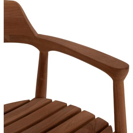 ΠΟΛΥΘΡΟΝΑ ΕΞΩΤΕΡΙΚΟΥ ΧΩΡΟΥ FREM HM18107 ΞΥΛΟ TEAK-ΦΥΣΙΚΟ ΧΡΩΜΑ 59x54.5x76Υεκ.