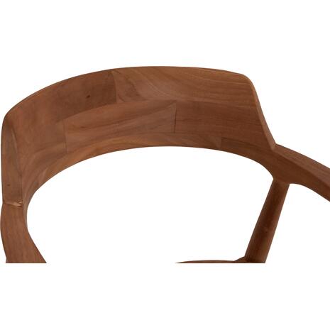 ΠΟΛΥΘΡΟΝΑ ΕΞΩΤΕΡΙΚΟΥ ΧΩΡΟΥ FREM HM18107 ΞΥΛΟ TEAK-ΦΥΣΙΚΟ ΧΡΩΜΑ 59x54.5x76Υεκ.