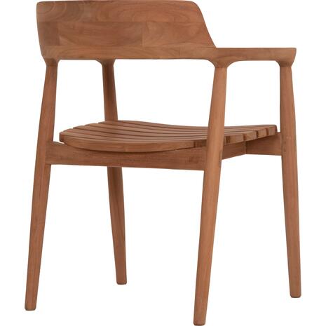 ΠΟΛΥΘΡΟΝΑ ΕΞΩΤΕΡΙΚΟΥ ΧΩΡΟΥ FREM HM18107 ΞΥΛΟ TEAK-ΦΥΣΙΚΟ ΧΡΩΜΑ 59x54.5x76Υεκ.