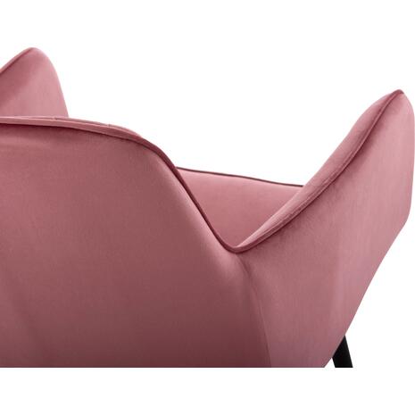 ΠΟΛΥΘΡΟΝΑ LATRELL HM8582.12 ΣΑΠΙΟ ΜΗΛΟ ΒΕΛΟΥΔΟ & ΜΑΥΡΑ ΜΕΤΑΛΛΙΚΑ ΠΟΔΙΑ 54x57x84Yεκ. (σετ 2 τεμαχίων)