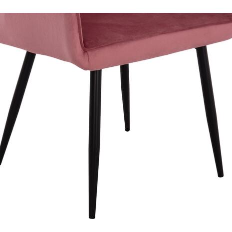 ΠΟΛΥΘΡΟΝΑ LATRELL HM8582.12 ΣΑΠΙΟ ΜΗΛΟ ΒΕΛΟΥΔΟ & ΜΑΥΡΑ ΜΕΤΑΛΛΙΚΑ ΠΟΔΙΑ 54x57x84Yεκ. (σετ 2 τεμαχίων)