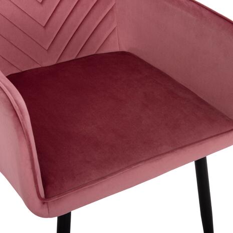 ΠΟΛΥΘΡΟΝΑ LATRELL HM8582.12 ΣΑΠΙΟ ΜΗΛΟ ΒΕΛΟΥΔΟ & ΜΑΥΡΑ ΜΕΤΑΛΛΙΚΑ ΠΟΔΙΑ 54x57x84Yεκ. (σετ 2 τεμαχίων)