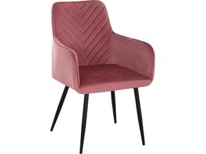 ΠΟΛΥΘΡΟΝΑ LATRELL HM8582.12 ΣΑΠΙΟ ΜΗΛΟ ΒΕΛΟΥΔΟ & ΜΑΥΡΑ ΜΕΤΑΛΛΙΚΑ ΠΟΔΙΑ 54x57x84Yεκ. (σετ 2 τεμαχίων)