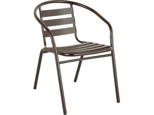 Πολυθρόνα εξωτερικού χώρου Funky Μέταλλο - Αλουμίνιο Βαφή Καφέ [Ε-00022750] Ε242,6 - Ανακάλυψε ποιοτικά και μοντέρνα Σετ Κήπου-Βεράντας και Έπιπλα για όλους τους χώρους από το Οikonomou-shop.