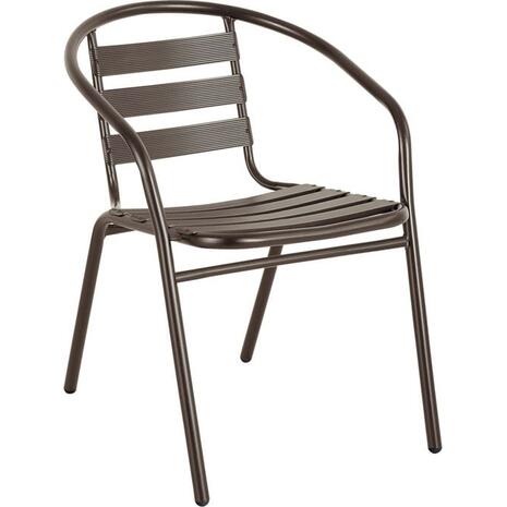 Πολυθρόνα εξωτερικού χώρου Funky Μέταλλο - Αλουμίνιο Βαφή Καφέ [Ε-00022750] Ε242,6 - Ανακάλυψε ποιοτικά και μοντέρνα Σετ Κήπου-Βεράντας και Έπιπλα για όλους τους χώρους από το Οikonomou-shop.