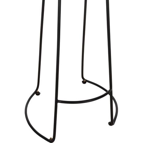 ΣΚΑΜΠΟ BAR ELEANOR HM8363.11 ΜΑΣΙΦ ΞΥΛΟ ΑΚΑΚΙΑΣ-ΜΕΤΑΛΛΟ 50x43x78Υεκ.