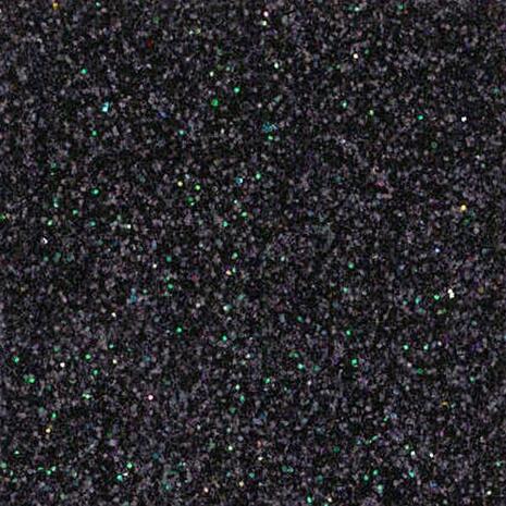 Χαρτί χειροτεχνίας eva glitter 2mm A4 (21x30cm) μαύρο (Μαύρο)