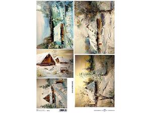 Ριζόχαρτο Decoupage "Painting" 42x29.7εκ. (ITD-R079L)