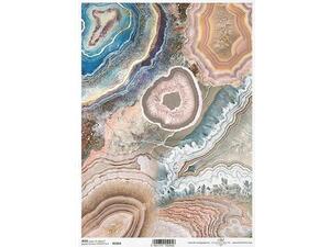 Ριζόχαρτο Decoupage "precious stones" 21x29.7εκ. (ITD-R1665)