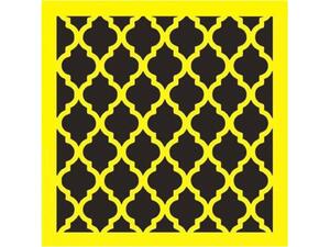 Στένσιλ πλαστικό "Μοτίβο" 16x16εκ. (ST0028)