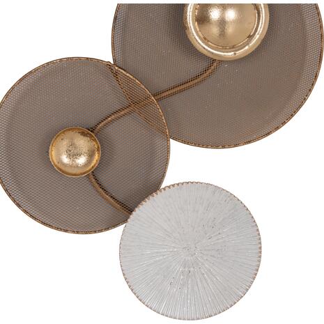 ΜΕΤΑΛΛΙΚΟ ΔΙΑΚΟΣΜΗΤΙΚΟ ΤΟΙΧΟΥ HM7165 ΧΡΥΣΟ ΛΕΥΚΟ 91x6x50Y εκ.