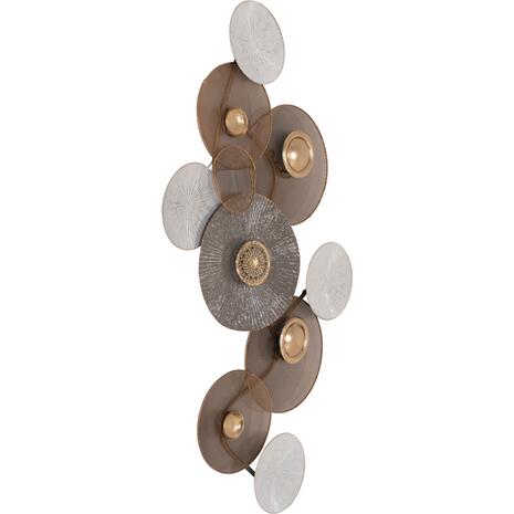 ΜΕΤΑΛΛΙΚΟ ΔΙΑΚΟΣΜΗΤΙΚΟ ΤΟΙΧΟΥ HM7165 ΧΡΥΣΟ ΛΕΥΚΟ 91x6x50Y εκ.