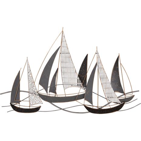 ΜΕΤΑΛΛΙΚΟ ΔΙΑΚΟΣΜΗΤΙΚΟ ΤΟΙΧΟΥ HM7160 ΑΝΘΡΑΚΙ ΛΕΥΚΟ ΧΡΥΣΟ 91x3x55Y εκ.