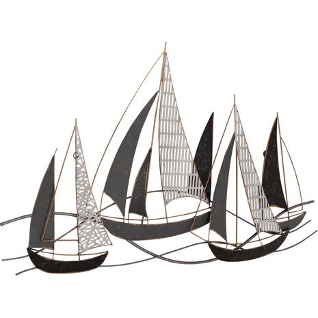 ΜΕΤΑΛΛΙΚΟ ΔΙΑΚΟΣΜΗΤΙΚΟ ΤΟΙΧΟΥ HM7160 ΑΝΘΡΑΚΙ ΛΕΥΚΟ ΧΡΥΣΟ 91x3x55Y εκ.