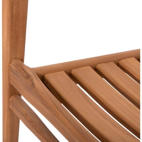 ΠΟΛΥΘΡΟΝΑ MOOSEN HM9936 ΜΑΣΙΦ ΞΥΛΟ TEAK ΣΕ ΦΥΣΙΚΟ 59x60x78,5Υ (σετ 2 τεμαχίων)