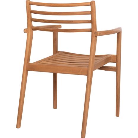 ΠΟΛΥΘΡΟΝΑ MOOSEN HM9936 ΜΑΣΙΦ ΞΥΛΟ TEAK ΣΕ ΦΥΣΙΚΟ 59x60x78,5Υ (σετ 2 τεμαχίων)