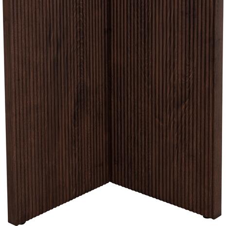 ΤΡΑΠΕΖΙ ΤΡΑΠΕΖΑΡΙΑΣ ΣΤΡΟΓΓΥΛΟ SKY HM18331 ΚΕΡΑΜΙΚΟ TOP ΟΨΗ ΤΡΑΒΕΡΤΙΝΑΣ Φ120x76Υεκ