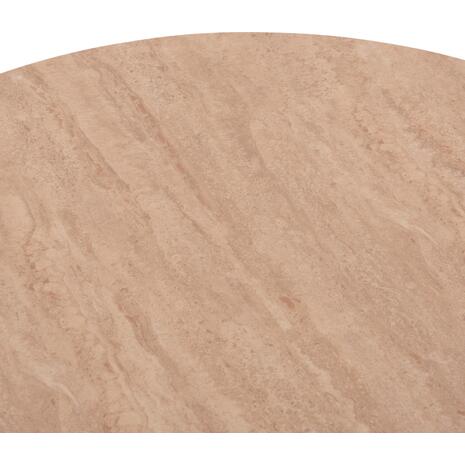 ΤΡΑΠΕΖΙ ΣΑΛΟΝΙΟΥ SKY HM18329 ΚΕΡΑΜΙΚΟ TOP ΟΨΗ ΤΡΑΒΕΡΤΙΝΑΣ-MDF ΒΑΣΗ Φ80x40Υεκ.