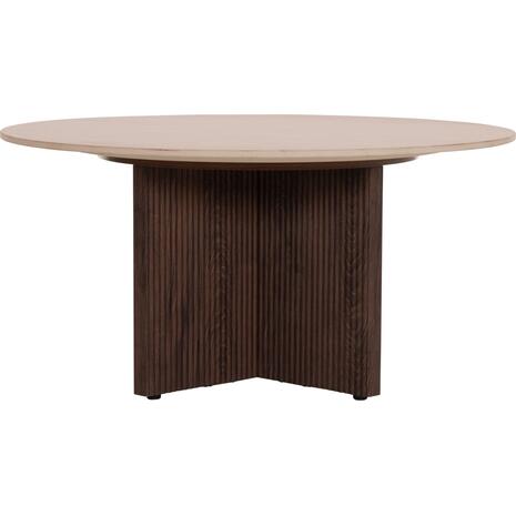 ΤΡΑΠΕΖΙ ΣΑΛΟΝΙΟΥ SKY HM18329 ΚΕΡΑΜΙΚΟ TOP ΟΨΗ ΤΡΑΒΕΡΤΙΝΑΣ-MDF ΒΑΣΗ Φ80x40Υεκ.